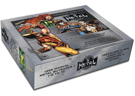 2020 upper deck marvel x-men metal universe hobby box stores|2020 Upper Deck Marvel X.